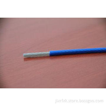 7x19 PVC Coated Steel Wire Rope , DIN / GB / EN12385-4 / AI